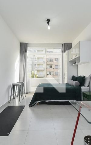 Studio para alugar com 32m², 1 quarto e sem vagaStudio