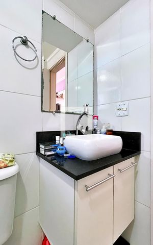 Apartamento à venda com 55m², 2 quartos e 1 vaga Apartamento à venda com 55m², 2 quartos e 1 vagaBanheiro da Suíte