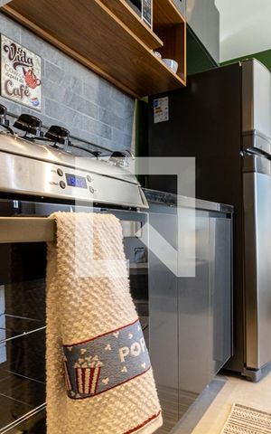 Apartamento à venda com 26m², 1 quarto e sem vagaCozinha - Fogão