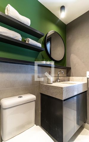 Apartamento à venda com 26m², 1 quarto e sem vagaBanheiro
