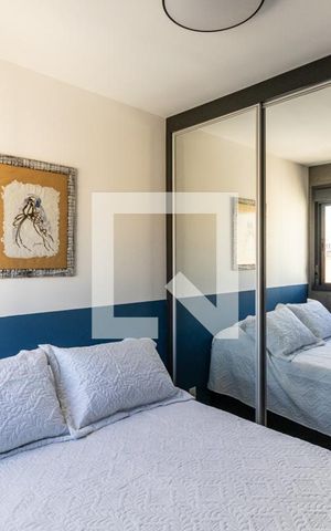 Apartamento à venda com 35m², 1 quarto e sem vagaQuarto