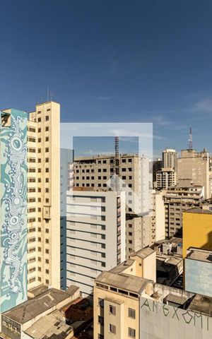 Apartamento à venda com 35m², 1 quarto e sem vagaVista da Sala