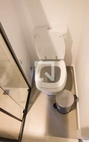 Studio para alugar com 20m², 1 quarto e sem vaga Studio para alugar com 20m², 1 quarto e sem vagaBanheiro