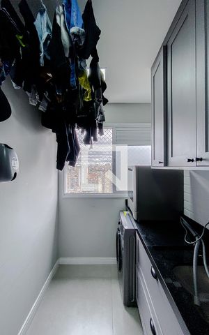 Apartamento à venda com 77m², 2 quartos e 1 vagaLavanderia