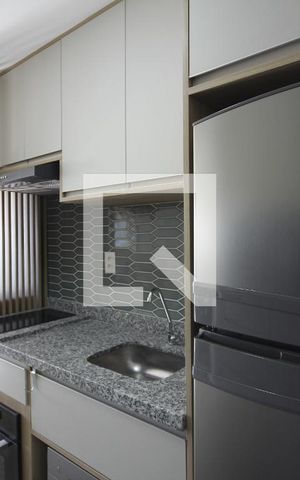 Studio à venda com 29m², 1 quarto e sem vagaCozinha
