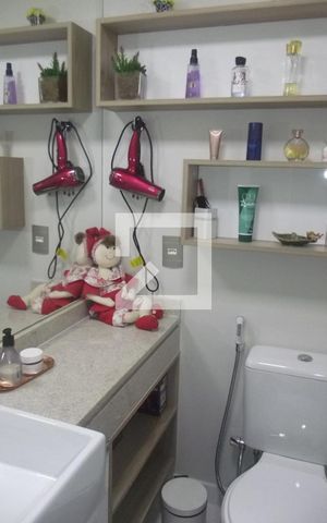 Apartamento à venda com 57m², 2 quartos e 1 vagaBanheiro 1