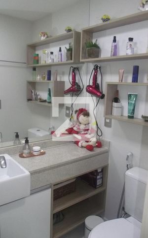 Apartamento à venda com 57m², 2 quartos e 1 vagaBanheiro 1