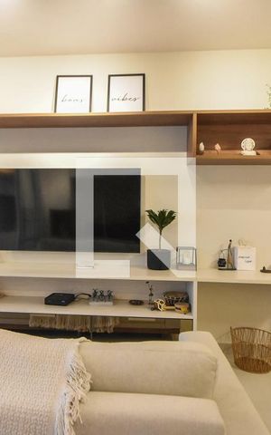 Studio à venda com 44m², 1 quarto e 1 vagaDetalhe Sala