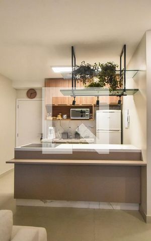 Studio à venda com 44m², 1 quarto e 1 vagaCozinha