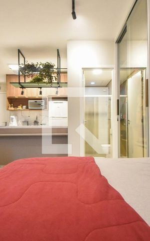 Studio à venda com 44m², 1 quarto e 1 vagaDetalhe Quarto