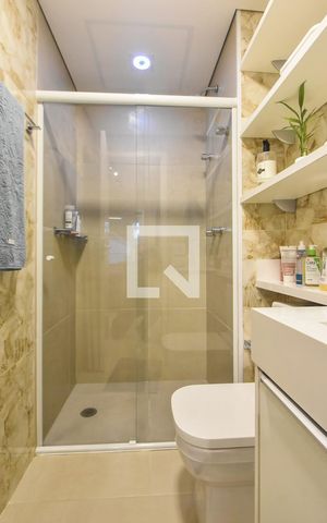 Studio à venda com 44m², 1 quarto e 1 vagaBanheiro