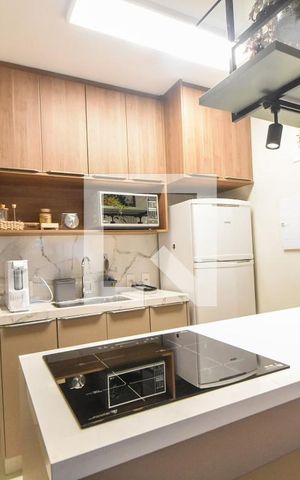 Studio à venda com 44m², 1 quarto e 1 vagaCozinha