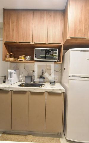 Studio à venda com 44m², 1 quarto e 1 vagaCozinha