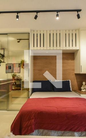 Studio à venda com 44m², 1 quarto e 1 vagaDetalhe Quarto