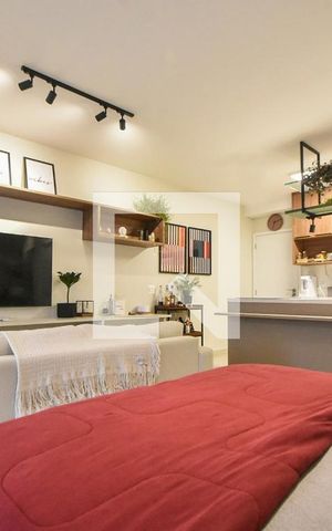 Studio à venda com 44m², 1 quarto e 1 vagaDetalhe Quarto