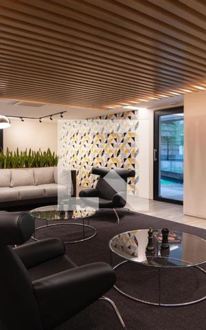 Studio à venda com 39m², 1 quarto e 1 vaga Studio à venda com 39m², 1 quarto e 1 vagaLobby - detalhe decoração