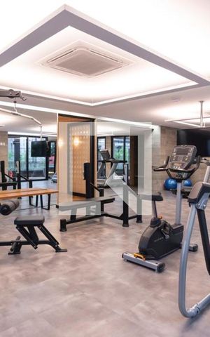Studio à venda com 39m², 1 quarto e 1 vaga Studio à venda com 39m², 1 quarto e 1 vagaSala de ginástica