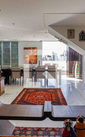 Apartamento para alugar com 297m², 3 quartos e 4 vagas1 Pavimento - Sala de Estar