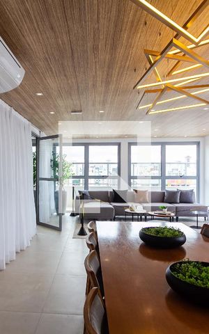 Studio para alugar com 28m², 1 quarto e sem vagaÁrea comum - Salão de festas