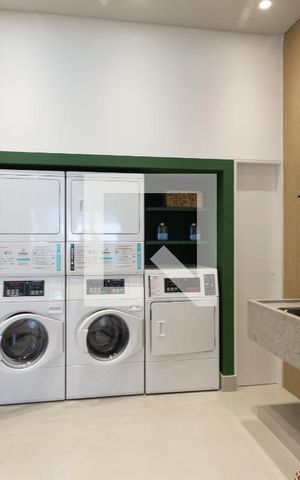 Studio para alugar com 28m², 1 quarto e sem vagaLavanderia