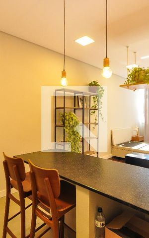 Studio para alugar com 38m², 1 quarto e sem vaga Studio para alugar com 38m², 1 quarto e sem vagaCozinha