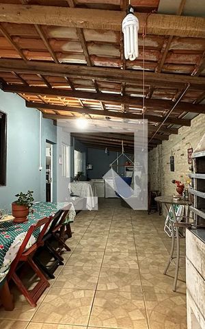 Casa à venda com 120m², 3 quartos e 1 vagaLavanderia com churrasqueira  