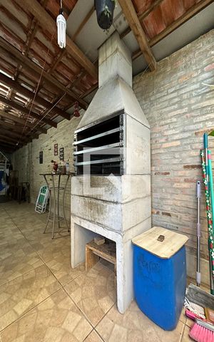 Casa à venda com 120m², 3 quartos e 1 vagaLavanderia com churrasqueira  