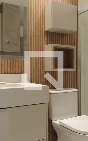 Apartamento para alugar com 117m², 3 quartos e 2 vagasBanheiro Social