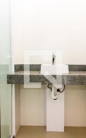 Apartamento à venda com 25m², 1 quarto e sem vaga Apartamento à venda com 25m², 1 quarto e sem vagaBanheiro