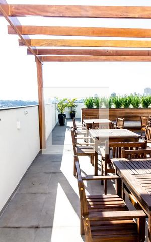 Apartamento à venda com 25m², 1 quarto e sem vaga Apartamento à venda com 25m², 1 quarto e sem vagaÁrea comum - Salão de festas