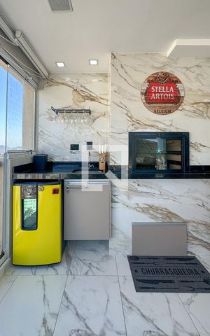 Apartamento para alugar com 71m², 2 quartos e 2 vagasVaranda integrada - churrasqueira