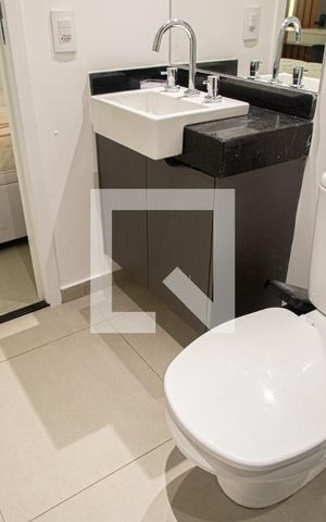 Studio para alugar com 27m², 1 quarto e sem vagaBanheiro