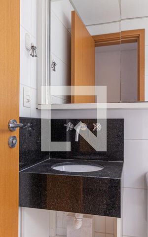 Apartamento à venda com 55m², 2 quartos e 2 vagasBanheiro da suíte
