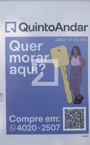 Apartamento à venda com 40m², 2 quartos e 1 vagaPlaca