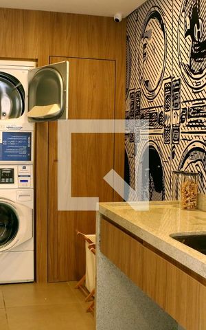 Studio à venda com 29m², 1 quarto e sem vagaLavanderia 