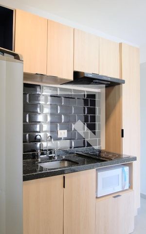Studio para alugar com 35m², 1 quarto e sem vagaCozinha Studio