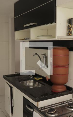 Apartamento à venda com 38m², 1 quarto e 1 vagaCozinha