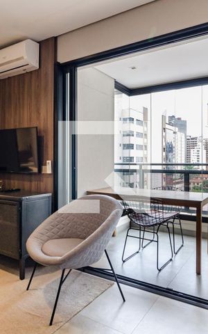 Apartamento para alugar com 33m², 1 quarto e 1 vagaSala
