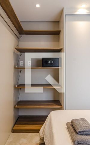 Apartamento para alugar com 33m², 1 quarto e 1 vagaSuíte