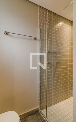Apartamento para alugar com 33m², 1 quarto e 1 vagaBanheiro da suíte