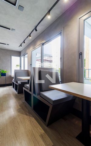 Studio para alugar com 20m², 1 quarto e sem vaga Studio para alugar com 20m², 1 quarto e sem vagaCoworking