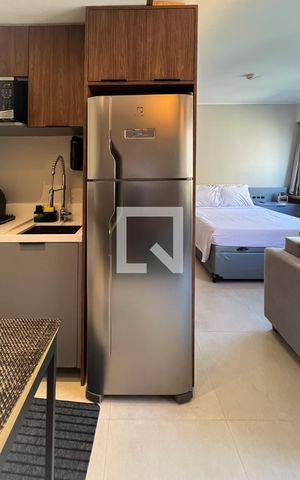 Studio à venda com 27m², 1 quarto e 1 vaga Studio à venda com 27m², 1 quarto e 1 vagaCozinha