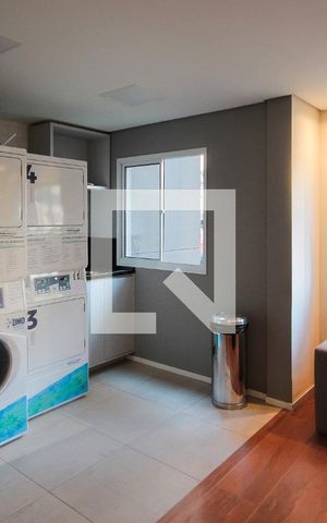 Apartamento para alugar com 46m², 1 quarto e sem vagaLavanderia