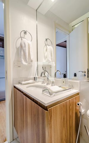Apartamento para alugar com 45m², 1 quarto e 1 vagaBanheiro