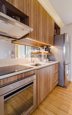 Apartamento para alugar com 45m², 1 quarto e 1 vagaCozinha