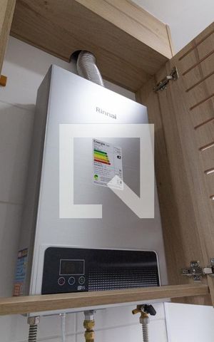 Apartamento à venda com 42m², 2 quartos e 1 vagaDetalhe da area de serviço