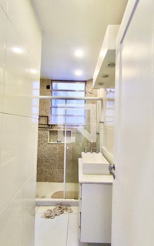 Apartamento para alugar com 96m², 3 quartos e sem vaga Apartamento para alugar com 96m², 3 quartos e sem vagaBanheiro social