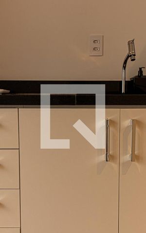 Studio à venda com 24m², 1 quarto e sem vagaDetalhe da cozinha