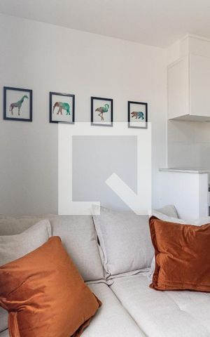Apartamento para alugar com 33m², 2 quartos e sem vaga Apartamento para alugar com 33m², 2 quartos e sem vagaSala