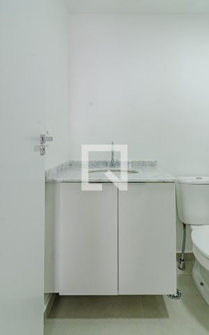 Apartamento à venda com 29m², 1 quarto e sem vagaBanheiro da suíte